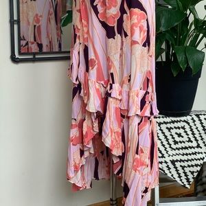 Free People floral printed skirt